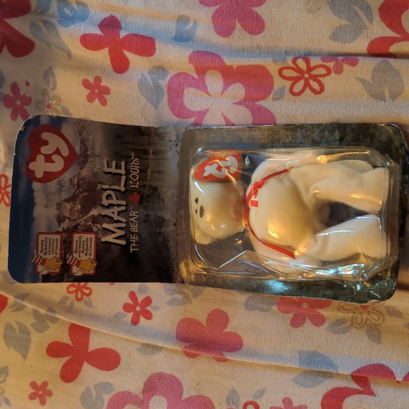 Maple The Bear Vintage Mc Donalds Ty 1999 Sealed - Picture 1 of 11